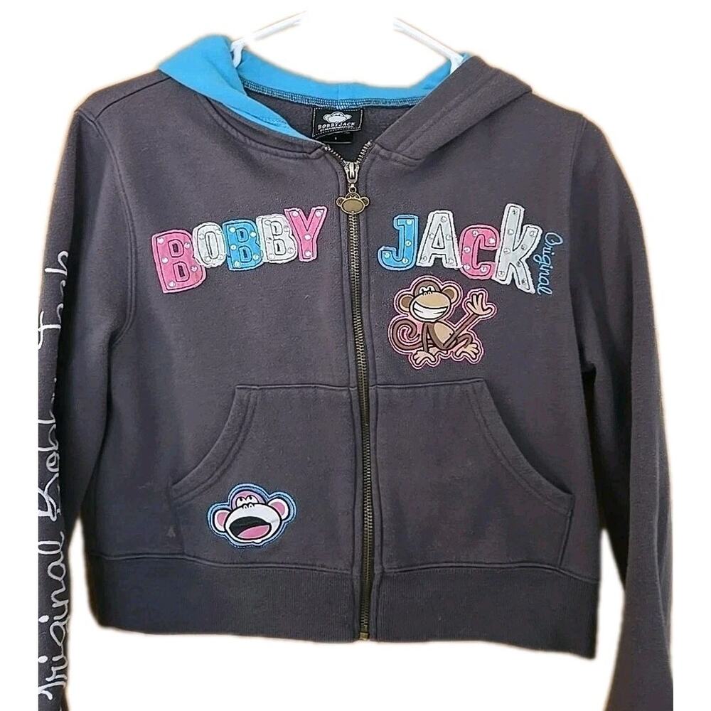Vintage Y2K Bobby "Always Looking Good" Bedazzled Hoodie Size Small
